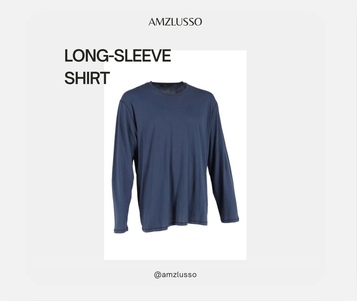 Long sleeve cotton shirt