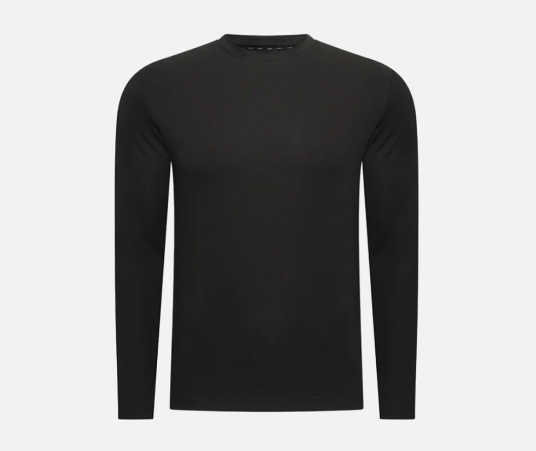 Long sleeve shiny cotton shirt