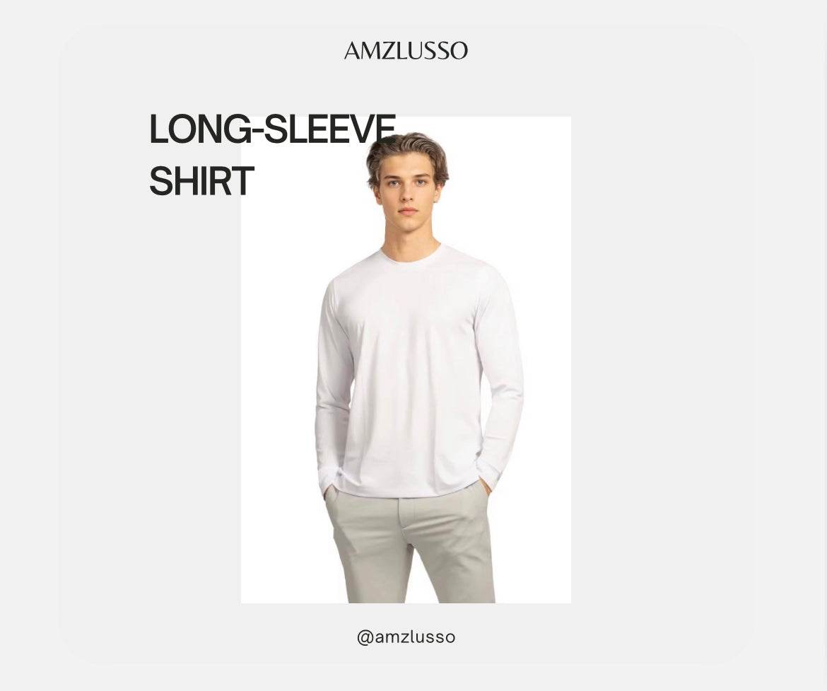 Long sleeve cotton shirt