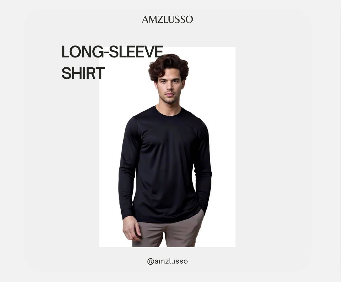 Long sleeve cotton shirt