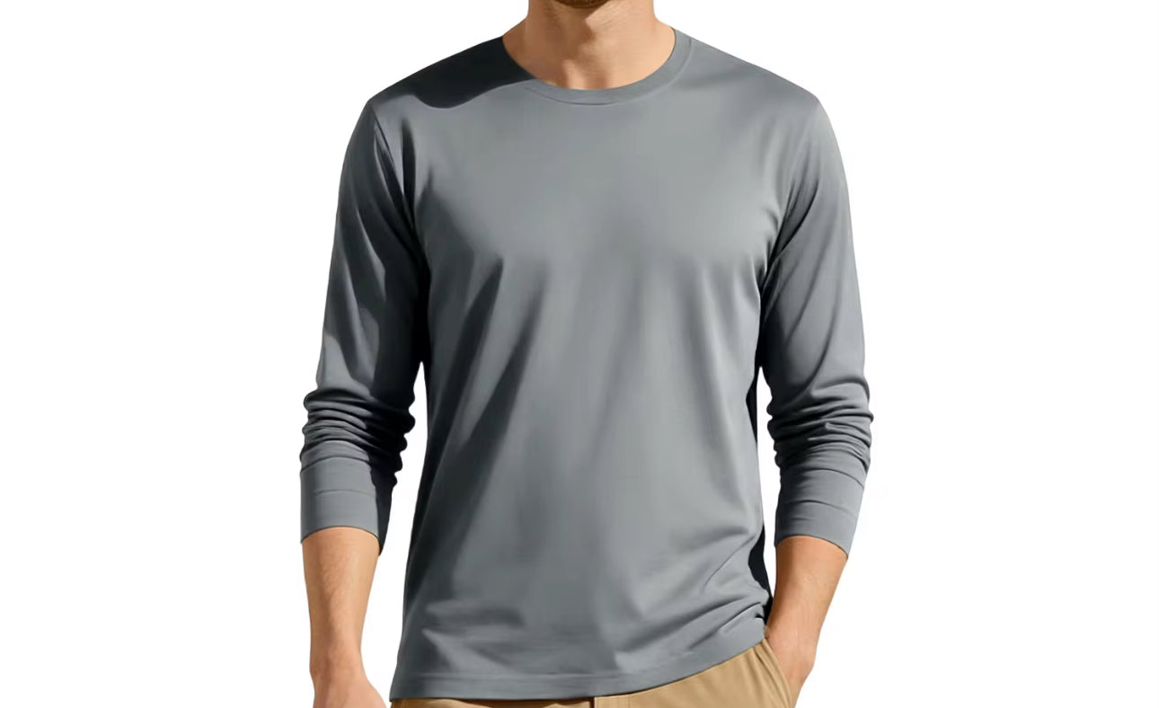 Long sleeve cotton shirt