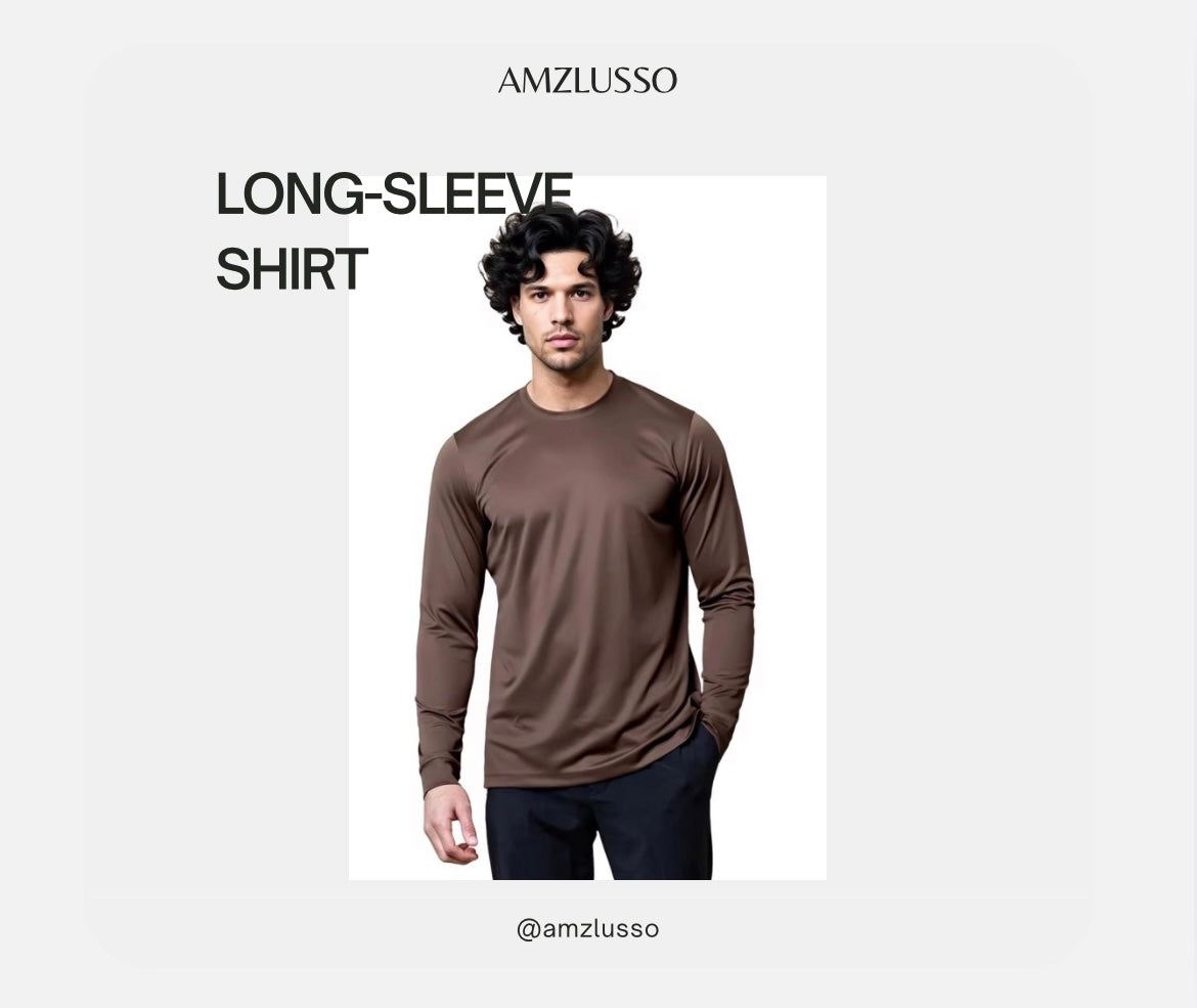 Long sleeve cotton shirt